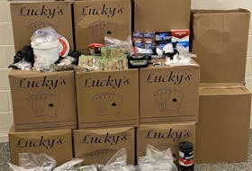 RCMP seized cocaine, unstamped tobacco, cannabis and over $47,000 cash from a Little Catalina home on Jan. 31. - Contributed