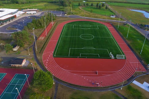 The Bridgetown Regional Outdoor Sports Hub Park features a synthetic eight-lane running track encircling a turf soccer field, LED lighting, areas for the steeplechase, triple and long jumps and resurfaced tennis courts among other things.