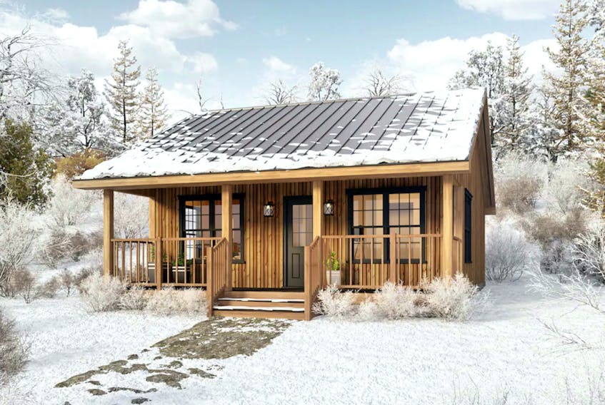 The tiny homes River Ryan Lumber plans to build will look similar to this one designed by Build Blueprint. Contributed/ Build Blueprint