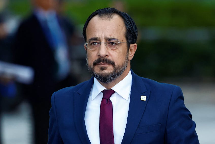 Cyprus President Nikos Christodoulides attends the informal meeting of European heads of state or government, in Granada, Spain October 6, 2023.