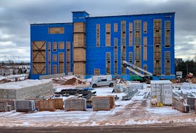 A building under construction on the University of Prince Edward Island's campus will be the home of a new medical school, slated to welcome its first students in fall 2025. Jocelyne Lloyd • The Guardian
