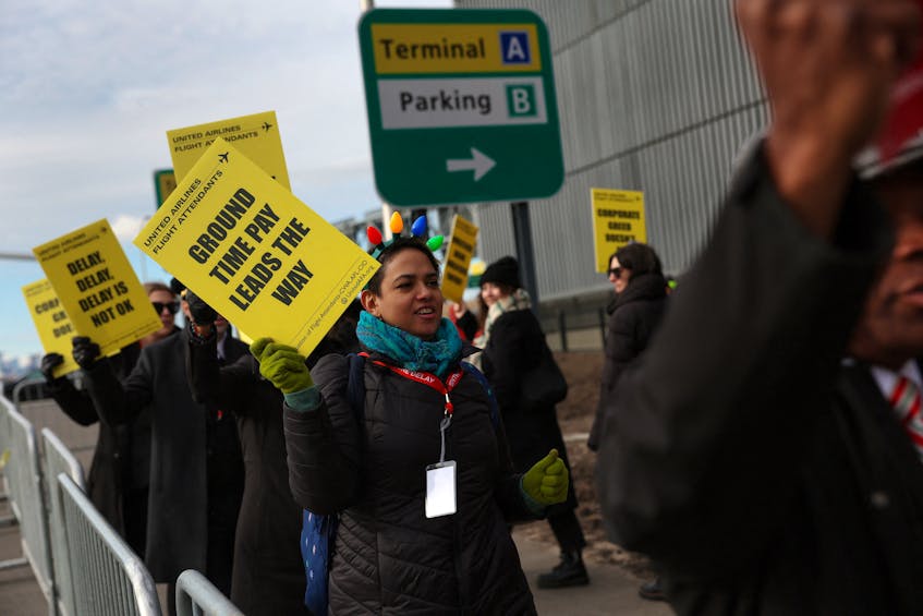 Alaska Air flight attendants authorize strike for first time in three