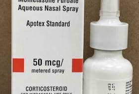 Health Canada has recalled "mometasone furoate aqueous nasal spray" or "50 mcg/metered spray" with expiry dates in September or October 2025.