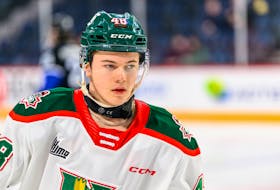 Liam Welsh is a second-year winger with the Halifax Mooseheads. - Contributed