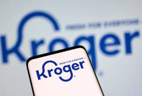 Kroger logo is displayed in this illustration taken September 5, 2022.