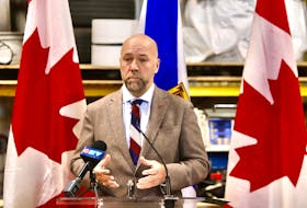 Halifax MP Andy Fillmore takes part in an energy affordability announcement at MJM Energy in Dartmouth on Tuesday, Feb. 20, 2024. - Tim Krochak