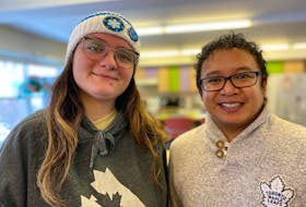 Marley Durant, left, and Robbie Sevilla are helping organize Summerside's Coldest Night of the Year walk. The event aims to raise money for LifeHouse, a women's shelter in the city. – Kristin Gardiner/SaltWire