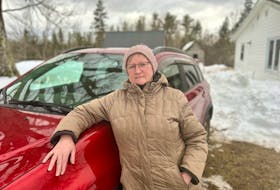 Karen Sangster waited until she believed it was safe to travel home from her night shift at High-Crest Place in downtown New Glasgow. After getting stuck once and spending the day with welcoming neighbours, she wasn't able to make it through the snow. Karen ended up being stranded in her car for five to six hours before the grader came back down the road and was able to rescue her. Sarah Jordan