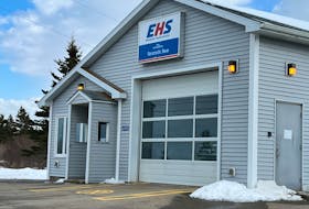 The ambulance is in but nobody’s home at the EHS paramedic base in Woods Harbour. Kathy Johnson