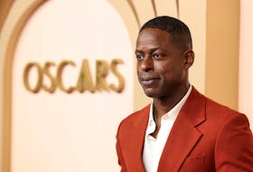 Sterling K. Brown, nominated for Best Actor in a Supporting Role, for "American Fiction", attends the Nominees Luncheon for the 96th Oscars in Beverly Hills, California, U.S. February 12, 2024.
