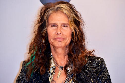 Musician Steven Tyler arrives at the 48th Country Music Association Awards in Nashville, Tennessee November 5, 2014.