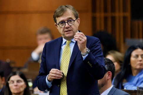 Canada's Minister of Energy and Natural Resources Jonathan Wilkinson speaks during Question Period in the House of Commons, on Parliament Hill in Ottawa, Ontario, Canada September 19, 2023.