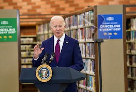 U.S. President Joe Biden delivers remarks at an event at Culver City Julian Dixon Library, in Culver City, California, U.S. February 21, 2024.