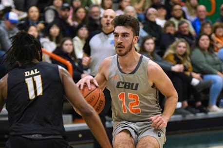 Cape Breton Capers’ Mersereau wins AUS men’s basketball community service award; Pryce, Cunningham and Letlow all-stars