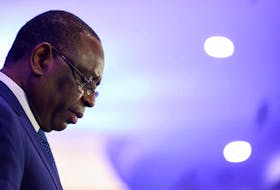 Senegal's President Macky Sall in Brussels, Belgium October 25, 2023.