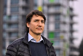 Canada's Prime Minister Justin Trudeau looks on during a housing announcement in Vancouver, British Columbia, Canada February 20, 2024.