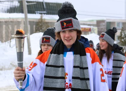 Maia Hideg from RSD attends North American Indigenous Games in