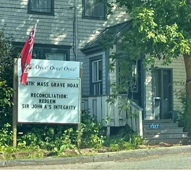 Murray Harbour councillor challenges sanctions in P.E.I. court over controversial sign