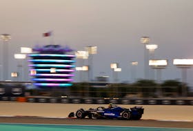 Formula One F1 - Pre-Season Testing - Bahrain International Circuit, Sakhir, Bahrain - February 22, 2024 Williams' Logan Sargeant in action during testing