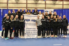 The Dalhousie Tigers captured their 35th consecutive AUS women's track and field championship on Saturday at the University of Moncton. - AUS