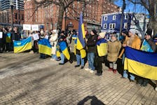 The second anniversary of Russia's invasion of Ukraine was marked by the Stand with Ukraine Until Victory rally, held Sunday at Victoria Park in Halifax.