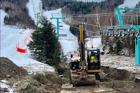Marble Mountain will be closed until at least March 1 as they deal with washouts caused by a weather system that brought high rainfalls to the west coast of the province and Labrador. Photo courtesy Marble Mountain/Facebook