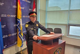 Saint John Police Staff Sgt. Sean Rocca said Thursday that officers and 911 responders did a 'fantastic job' responding after an officer was allegedly stabbed Wednesday night.