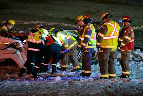 The driver of a car was seriously injured following a single-vehicle crash in St. John's Sunday night. Saltwire staff