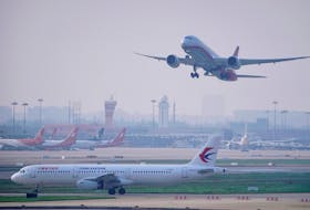 A China Eastern Airlines aircraft and  Shanghai Airlines aircraft are seen in Hongqiao International Airport in Shanghai, following the coronavirus disease (COVID-19) outbreak, China June 4, 2020.