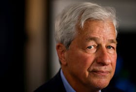 Jamie Dimon, Chairman of the Board and Chief Executive Officer of JPMorgan Chase & Co., poses for a photo during an interview with Reuters in Miami, Florida, U.S., February 8, 2023.