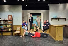 The cast of The Last Resort is excited for its upcoming performance at CentreStage Theatre in Kentville. Front row, from left, are Claire Newberry and director Reid Spencer. Second row, Emma Van Rooyen, Bill Ekris, Jennifer MacDonald, Mariana Svobodova and Melanie Clouthier. Third row, Spencer Laing and Owen O’Brien.
Contributed