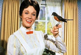 Julie Andrews stars as the titular character in Mary Poppins.