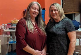 Bonnie Smith, left, and Leslie Porter are the co-ordinators of the Windsor Drop-in Warming Centre, which opened in December. It is a volunteer-run initiative to help the region’s homeless population and provide a warm, welcoming spot for people to rest.