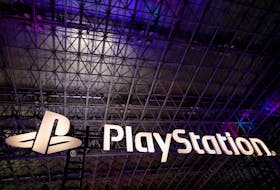 The logo of Sony PlayStation is displayed at Tokyo Game Show 2019 in Chiba, east of Tokyo, Japan, September 12, 2019.