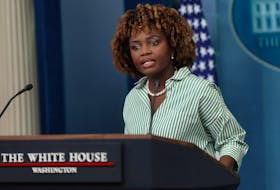 White House Press Secretary Karine Jean-Pierre holds a press briefing at the White House in Washington, U.S., February 27, 2024.