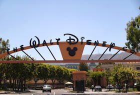 The entrance to Walt Disney studios is seen in Burbank, California, U.S. August 6, 2018.