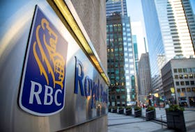 A sign for the Royal Bank of Canada in Toronto, Ontario, Canada December 13, 2021. 