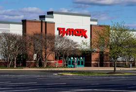 A TJ Maxx store is closed due to the outbreak of coronavirus disease (COVID-19) in Arlington, Virginia, U.S. April 10, 2020.     