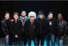 Classic rock band Toto is coming to the Conexus Arts Centre in Regina on March 5. Left to right: Warren Ham, John Pierce, Steve Maggiora, Steve Lukather, Joseph Williams, Shannon Forrest, Greg Phillinganes. Supplied photo by Alessandro Solca.