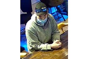 Grand-Falls Windsor RCMP is turning to the public for help identifying a man who stole a cash register from the Westwood Inn on Feb. 28. Contributed
