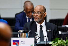 Haiti's Prime Minister Ariel Henry takes part in the Canada-CARICOM Summit in Ottawa, Ontario, Canada October 18, 2023.