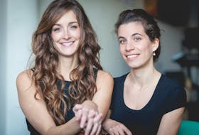 Violinist Vanessa Marcoux and pianist Marie-Christine Poirier, Duo Cordelia, will perform on Valentine’s Day in Yarmouth. Contribited