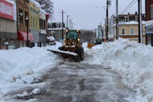 Access to downtown Sydney improved significantly Tuesday as plow operators continued their arduous task to get the Cape Breton Regional Municipality back in business. The second largest municipality in the province is now under a state of emergency after a four-day snowstorm dropped over 100 cm of snow across the region effectively closing down the majority of business operations. CAPE BRETON POST PHOTO