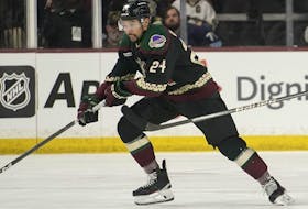 If the Leafs are, in fact, targeting right-shot  D-man Matt Dumba, they got a first-hand look at him last night with the Coyotes  in town.  