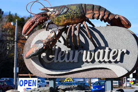 Clearwater Seafood sign on Bedford Highway in Bedford, N.S. FILE