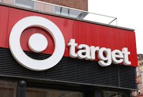 Signage is seen at a Target store in Manhattan, New York City, U.S., November 22, 2021.