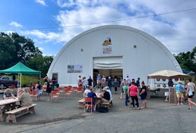 Saturday morning (July 29) at the New Glasgow Farmers Market. There is currently over 70 vendors that offer a variety of goods, including fresh produce. The Raise the Barn fundraiser is raising money to build a structure that will house the farmers' market year-round. Sarah Jordan