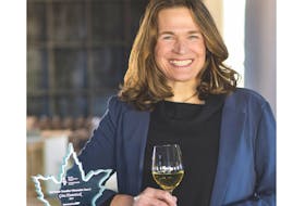 Devonian Coast winemaker Gina Haverstock has been presented with the Winemakers of Canada Karl Kaiser Award. She is the first woman to win the award and the first winemaker outside Ontario or B.C.