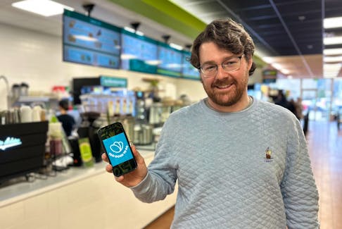 Riley Shea, who is the franchise partner at Harvest Clean Eats in Charlottetown, says the location has been selling surprise bags on the Too Good To Go app and it’s been going well so far. Thinh Nguyen • The Guardian