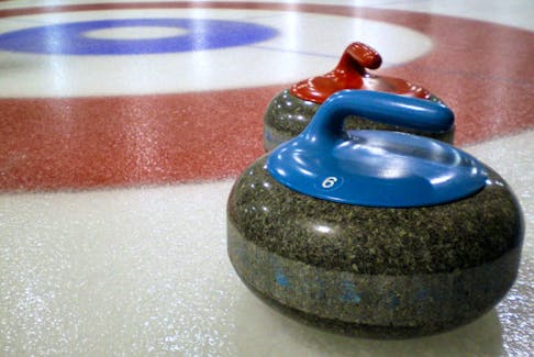 Curling stock. Stock image.